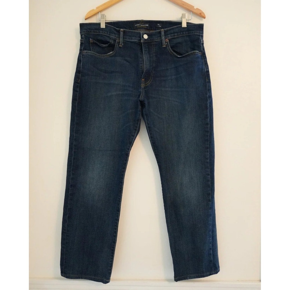 Lucky Brand Men's Denim Size 34/30 121 Slim Straight